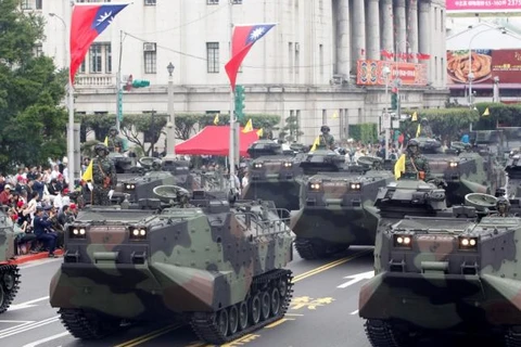 Một cuộc diễu binh của quân đội Đài Loan. (Ảnh: Reuters)