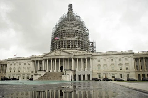 Tòa nhà Quốc hội Mỹ. (Ảnh: EPA)