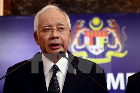 Thủ tướng Malaysia Najib Razak. (Nguồn: THX/TTXVN)