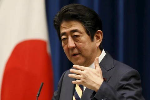 Thủ tướng Nhật Bản Shinzo Abe. (Ảnh: Reuters) 