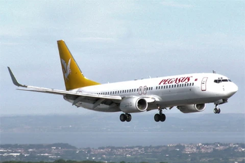 Hãng hàng không Pegasus Airlines sẽ hủy các chuyến bay cho tới ngày 13/1. (Ảnh: Reuters)