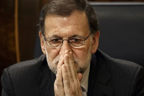 Thủ tướng Tây Ban Nha Mariano Rajoy. (Ảnh: AP)