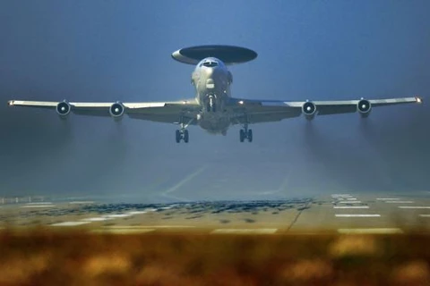 Máy bay do thám AWACS của NATO. (Ảnh: AP)