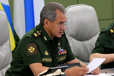 Bộ trưởng Quốc phòng Nga Sergei Shoigu. (Nguồn: AP)