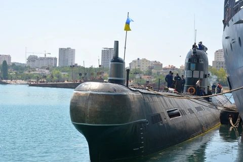 Tàu ngầm của Hải quân Ukraine. (Nguồn: globalmilitary)