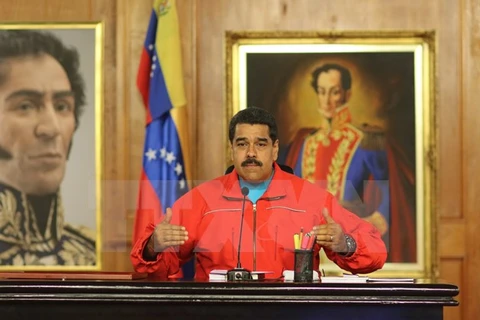 Tổng thống Venezuela Nicolas Maduro. (Nguồn: AFP/TTXVN)