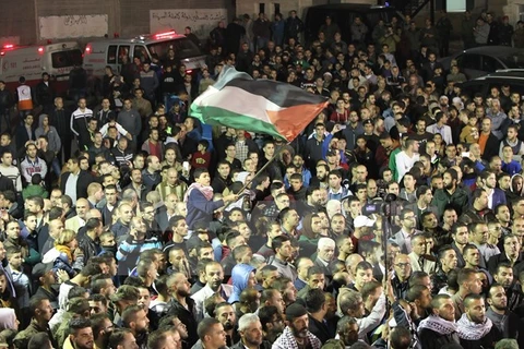 Người dân Palestine. (Ảnh: AFP/TTXVN)