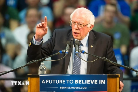 Thượng nghị sỹ tiểu bang Vermont Bernie Sanders. (Ảnh: AFP/TTXVN)