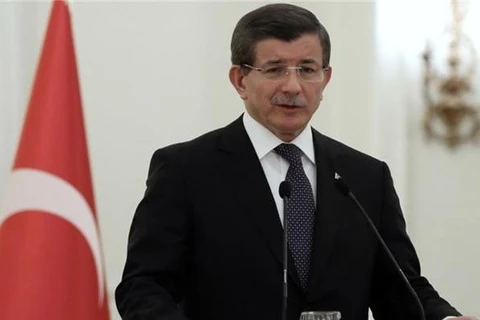 Thủ tướng Thổ Nhĩ Kỳ Ahmet Davutoglu. (Nguồn: AP)