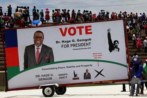 Namibia tiến hành cuộc bầu cử điện tử đầu tiên ở châu Phi