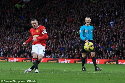 Cận cảnh bàn thắng tuyệt đẹp của Rooney vào lưới Liverpool