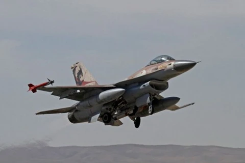 Máy bay F-16 của Israel. (Nguồn: timesofisrael)