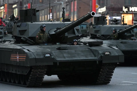 Xe tăng Armata của Nga có thể nâng cấp thành robot chiến đấu