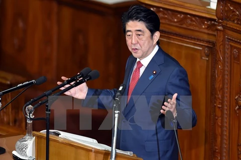 Thủ tướng Nhật Bản Shinzo Abe. (Nguồn: AFP/TTXVN)