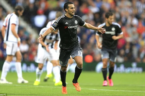 Pedro mang chiến thắng đầu tay về cho Chelsea. (Nguồn: Chelsea FC)