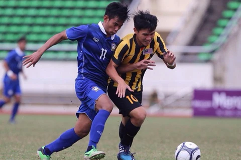 U19 Thái Lan dễ dàng đánh bại U19 Malaysia. (Nguồn: Zing)