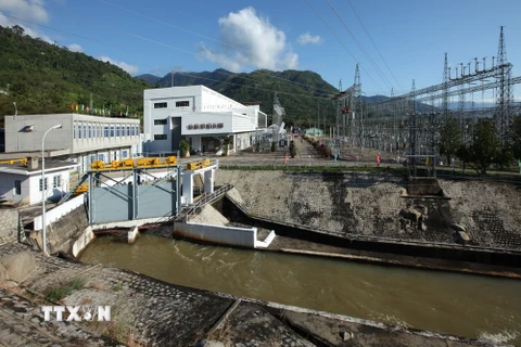 Nhà máy thủy điện Đa Nhim. (Ảnh: Ngọc Hà/TTXVN) 