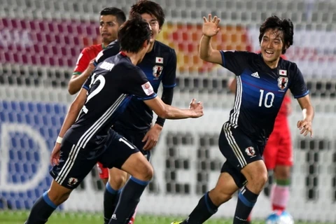 Niềm vui của các cầu thủ U23 Nhật Bản. (Nguồn: AFC)