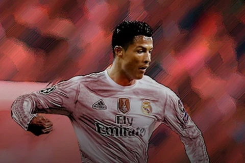 Ngôi sao người Bồ Đào Nha, Cristiano Ronaldo. (Nguồn: AP)
