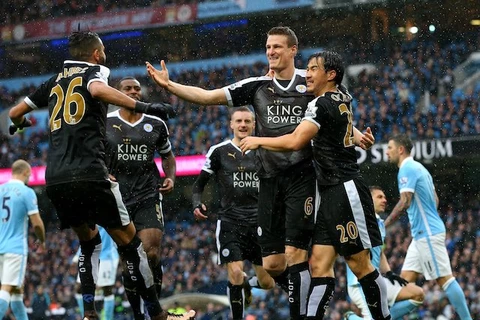 Leicester City thắng đậm Manchester City. (Nguồn: Getty Images)