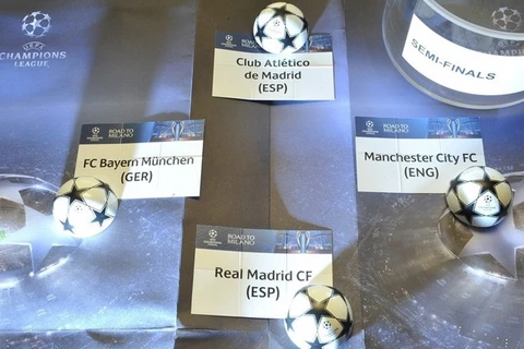 Đội nào sẽ gặp nhau ở bán kết Champions League. (Nguồn: Getty Images)