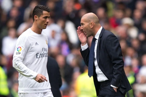 Zidane không có Ronaldo ở trận gặp Rayo Vallecano. (Nguồn: Getty Images)