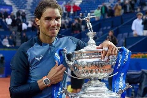 Nadal tự tin sau chức vô địch Barcelona Open. (Nguồn: AP)