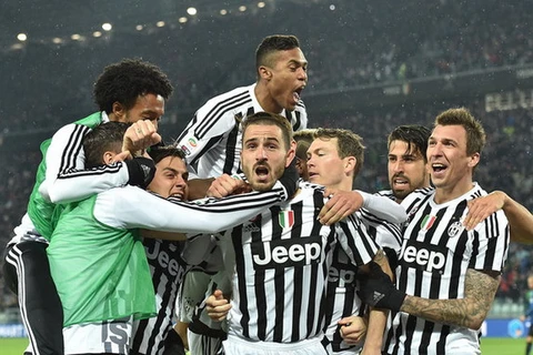 Juventus đăng quang Serie A mùa giải 2015-16. (Nguồn: skysports)
