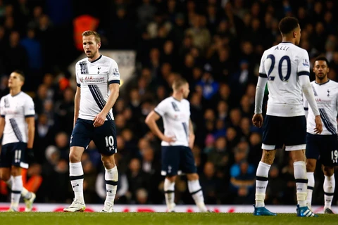 Tottenham đã đầu hàng ở cuộc đua ngôi vương Premier League trước Leicester. (Nguồn: Getty Images)