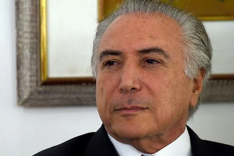 Tổng thống lâm thời của Brazil, ông Michel Temer. (Nguồn: AFP)