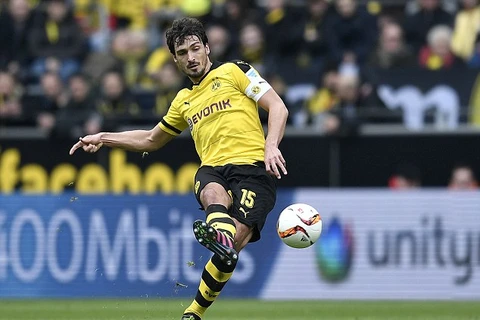 Mats Hummels chỉ còn 1 trận đấu nữa trong màu áo Dortmund. (Nguồn: AP)