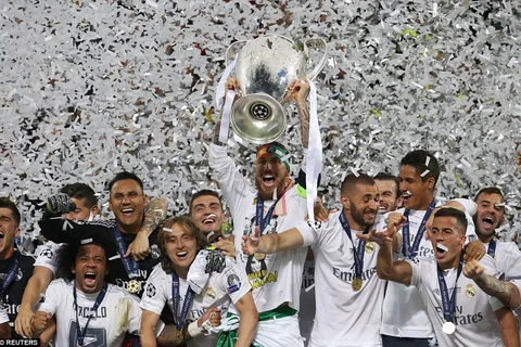 Real Madrid lần thứ 11 đăng quang Champions League. (Nguồn: Reuters)
