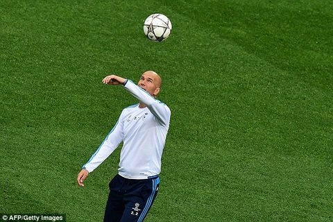 Zidane tự tin trước trận chung kết Champions League. (Nguồn: AFP/Getty Images)