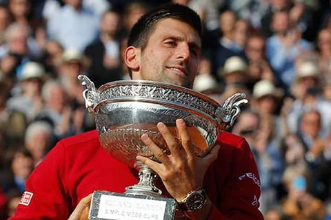 Novak Djokovic lần đầu đăng quang Roland Garros. (Nguồn: AP)