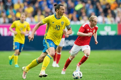 Irahimovic chính là hy vọng lớn nhất của Thụy Điển ở EURO 2016. (Nguồn: AFP/Getty Images)