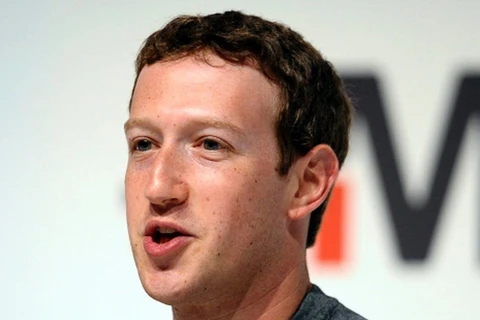 Ông chủ Facebook, Mark Zuckerberg. (Nguồn: AP)