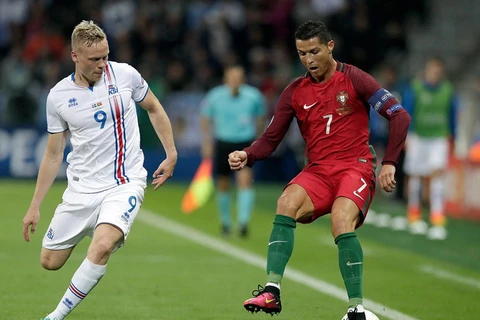 Ronaldo không thể giúp Bồ Đào Nha giành chiến thắng. (Nguồn: AP)