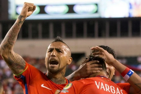 Chile giành tấm vé tứ kết cuối cùng ở Copa America 2016. (Nguồn: Getty Images)