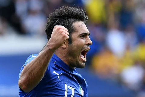 Eder đưa Italy vào vòng 1/8 EURO 2016. (Nguồn: Getty Images)