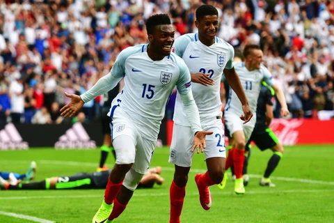 Daniel Sturridge ghi bàn ấn định chiến thắng cho tuyển Anh. (Nguồn: Getty Images)