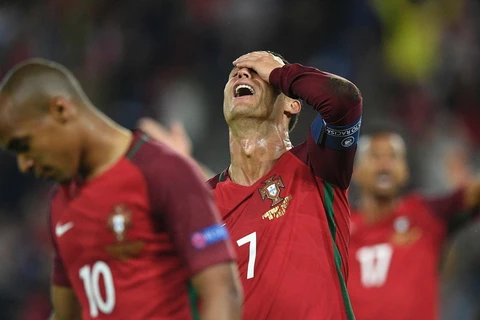 Một Bồ Đào Nha đang gây thất vọng ở EURO 2016. (Nguồn: Getty Images)