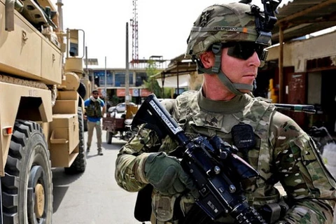 Binh lính Mỹ ở Afghanistan. (Nguồn: military.com)
