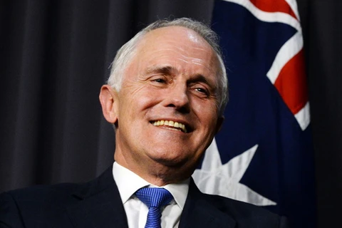 Lãnh đạo Liên minh Tự do-Quốc gia, Thủ tướng đương nhiệm Malcolm Turnbull. (Nguồn: abc.net.au)