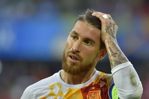 Tội đồ của Tây Ban Nha, Sergio Ramos. (Nguồn: Getty Images)