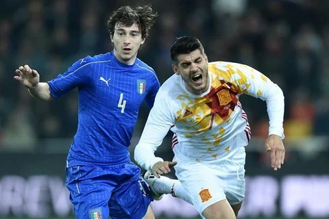 Tây Ban Nha và Italy sẽ phải đại chiến ở vòng 1/8. (Nguồn: Getty Images)