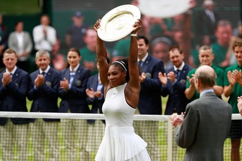Serena Williams vô địch Wimbledon 2016. (Nguồn: Getty Images)