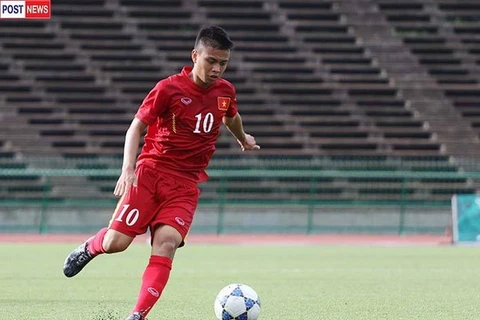 U16 Việt Nam có chiến thắng 5-1 trước U16 Myanmar. (Nguồn: Post Sport)