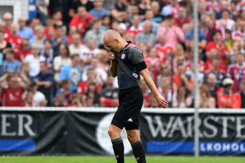 Robben dính chấn thương ở trận giao hữu của Bayern. (Nguồn: AFP/Getty Images)