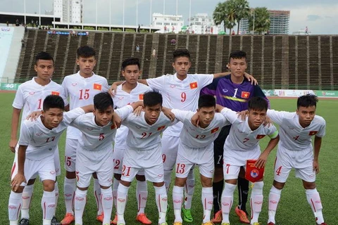 U16 Việt Nam vào bán kết với thành tích bất bại.iệt Nam.