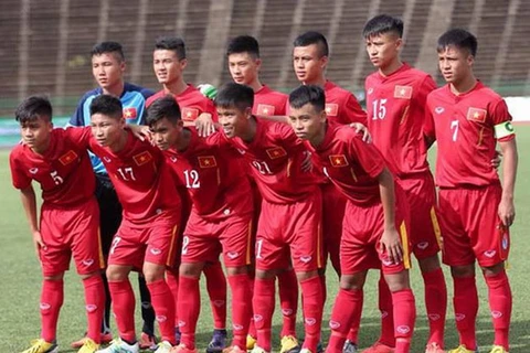 Đội tuyển U16 Việt Nam. (Nguồn: sabay.com.kh)
